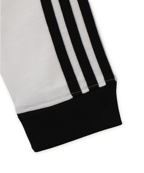 adidas(アディダス)の「adidas 3-STRIPES LONGSLEEVE TEE / アディダス 3ストライプス ロングスリーブ Tシャツ(Tシャツ/カットソー・メンズ・ホワイト・M/S/XXL/XL/L)」の6枚目の写真