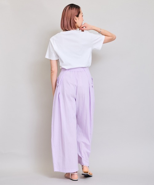 LHELBIE(レルビエ)の「イラストT(Tシャツ/カットソー・レディース・オフホワイト/チャコールグレー/ブラック・M)」の15枚目の写真