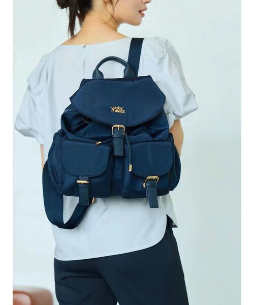 OUTDOOR PRODUCTS(アウトドアプロダクツ)の「【OUTDOOR PRODUCTS】ゴールドバックルミニリュック(バックパック/リュック・レディース・ブラウン/ネイビー/ブラック・FREE)」の10枚目の写真