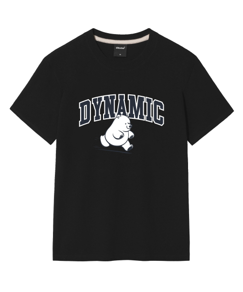 OKSTAR(オクスター)の「ダイナミッククマの半袖(Tシャツ/カットソー・レディース・ネイビー/ダークグリーン/グレー/ダークグレー/ブラック/ライトベージュ/ダークブルー/ライトグレー/カーキ/ホワイト/クリーム・SMALL/MEDIUM/LARGE/X-LARGE/2XL/3XL/4XL)」の12枚目の写真