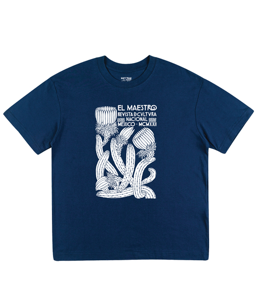 NAVYTEAM(ネイビーチーム)の「EL MAESTRO MM 半袖Tシャツ(6色)(Tシャツ/カットソー・レディース・ホワイト×パープル/ホワイト×ブラック/チャコールグレー×ブラック/チャコールグレー×パープル/ネイビー/ブラック・SMALL/MEDIUM/LARGE/X-LARGE)」の6枚目の写真