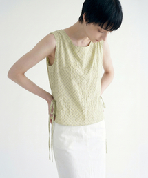 Atly Check blouse _ Yellow