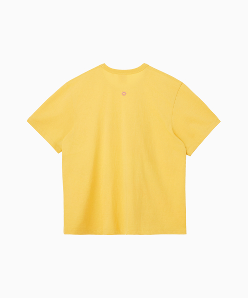 HELLO SUNRISE（ハローサンライズ）の「HS Sunrise Bloom Tee_Yellow（Tシャツ/カットソー・レディース・イエロー・SMALL/MEDIUM/LARGE）」の3枚目の写真