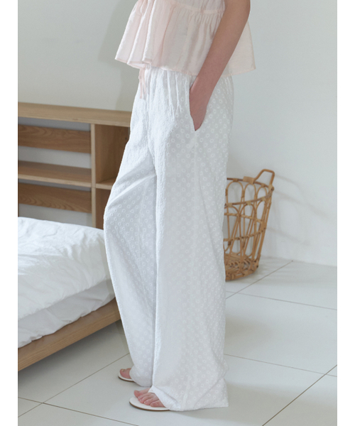 RE_L（リエル）の「Flowering banding pants (white)（その他パンツ・レディース・その他・SMALL/MEDIUM）」の6枚目の写真