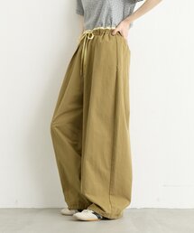 CIAOPANIC TYPY | 【3サイズ展開/ウエスト配色】裾ドロストバレルイージーパンツ(その他パンツ)