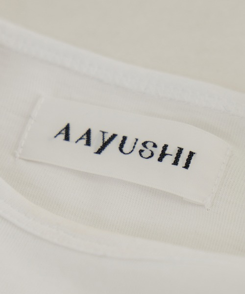 SALON adam et rope'(サロン アダム エ ロペ)の「【AAYUSHI(アユーシ)】フリルスリーブカットソー(Tシャツ/カットソー・レディース・ホワイト/ブラック・FREE)」の22枚目の写真