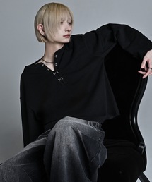 ADRER | Short Length Hook long-T / ショートレングス フック ロングT(Tシャツ/カットソー)