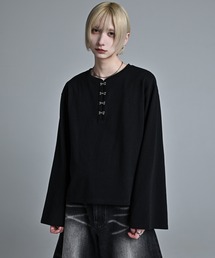 ADRER（アドラー）の「Short Length Hook long-T / ショートレングス フック ロングT（Tシャツ/カットソー）」