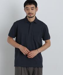ナノファイン 比翼ポロ 半袖