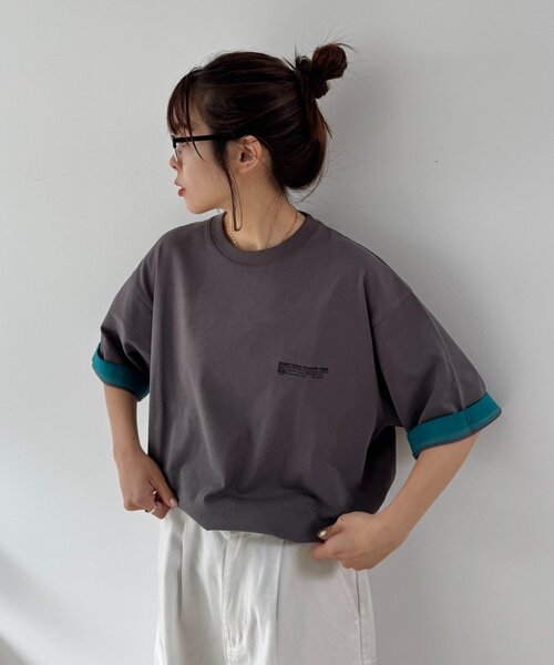 UNISEX футболка с цветными вставками Fei Kleiyard Tee