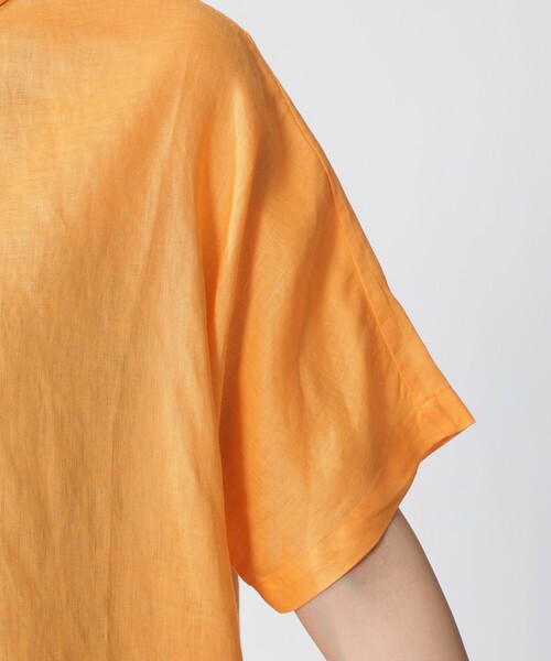 ECOALF(エコアルフ)の「MELANIA ショートスリーブ シャツ / MELANIA SHIRT WOMAN(シャツ/ブラウス・レディース・グリーン系その他2/イエロー系その他2・FREE)」の10枚目の写真