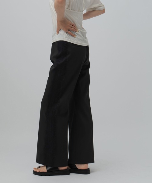 LEPSIM(レプシィム)の「セミフレアレースラインパンツ 1017511(その他パンツ・レディース・ブラック/ブラウン・LARGE/MEDIUM)」の18枚目の写真