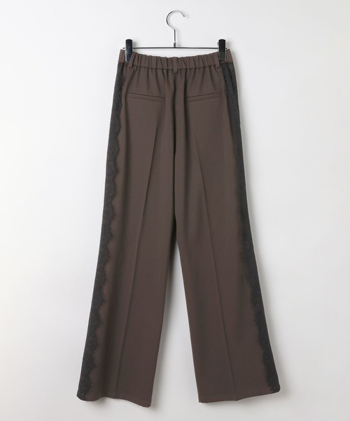 LEPSIM(レプシィム)の「セミフレアレースラインパンツ 1017511(その他パンツ・レディース・ブラック/ブラウン・LARGE/MEDIUM)」の10枚目の写真