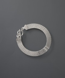 YArKA（ヤーカ）の「【YArKA/ヤーカ】flat mesh silky band chain bracelet [DFB90]/デザインフラットブレスレット 9mm（ブレスレット）」