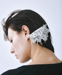 tanakadaisuke（タナカダイスケ）の「【tanakadaisuke/タナカダイスケ】Snow bijou barrette left/スノービジューバレッタ(左側用)（バレッタ/ヘアクリップ）」