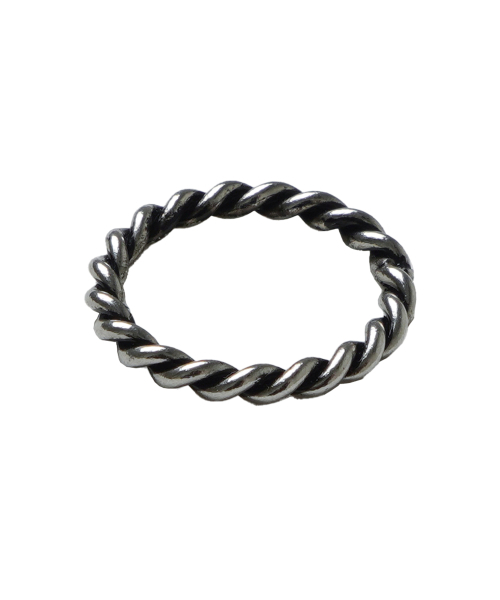 SCALETTOBLACK（スカーレットブラック）の「RAM013 Dark Twist Ring（リング・メンズ・その他・9h/8h/7h）」の3枚目の写真