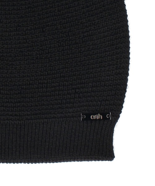 arth（アース）の「arth  Si/Wo Double Beanie / アース（ニットキャップ/ビーニー・メンズ・オレンジ/グレー/ブラック/グリーン・57~59cm）」の19枚目の写真