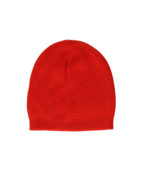 arth（アース）の「arth  Si/Wo Double Beanie / アース（ニットキャップ/ビーニー・メンズ・オレンジ/グレー/ブラック/グリーン・57~59cm）」の11枚目の写真