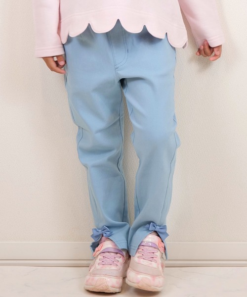 SKAPE(エスケープ)の「スリットストレッチパンツ(その他パンツ・キッズ・ブルー/ピンク・100cm/110cm/120cm/130cm)」の2枚目の写真