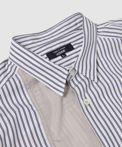 COTTON STRIPE PATTERNED SHIRTS（シャツ/ブラウス）｜COMME des
