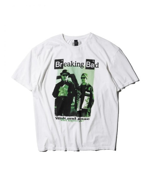 THRIFTY LOOK(スリフティールック)の「THRIFTY LOOK / THRIFTY "Breaking Bad" MOVIE TEE(Tシャツ/カットソー・メンズ・ホワイト・MEDIUM)」の1枚目の写真