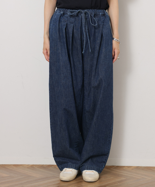 JOURNAL STANDARD LUXE(ジャーナルスタンダード ラックス)の「10OZデニム シフトパンツ(デニムパンツ・レディース・ネイビー・FREE)」の14枚目の写真
