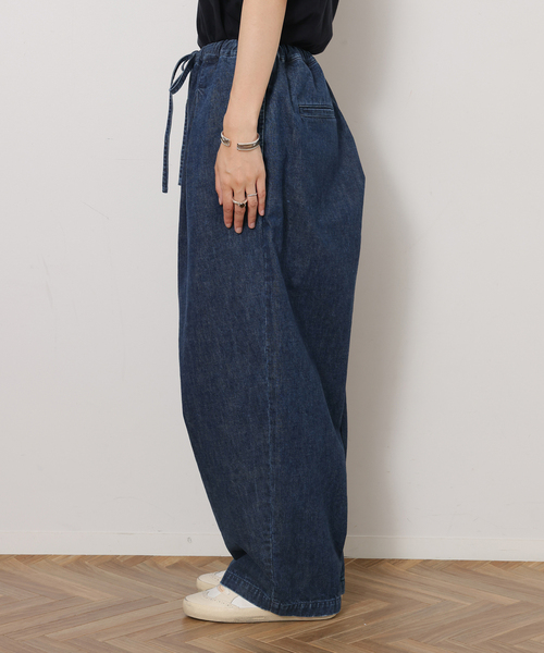 JOURNAL STANDARD LUXE(ジャーナルスタンダード ラックス)の「10OZデニム シフトパンツ(デニムパンツ・レディース・ネイビー・FREE)」の15枚目の写真