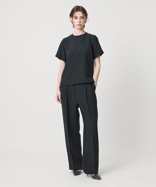 UNITED ARROWS & SONS by DAISUKE OBANA(ユナイテッドアローズアンドサンズバイダイスケオバナ)の「<D.O UNITED ARROWS BY DAISUKE OBANA for WOMEN>Ⅰ REG CREW TEE/Tシャツ(Tシャツ/カットソー・レディース・ネイビー/ホワイト/ブラック/ダークグレー・S/M)」の6枚目の写真