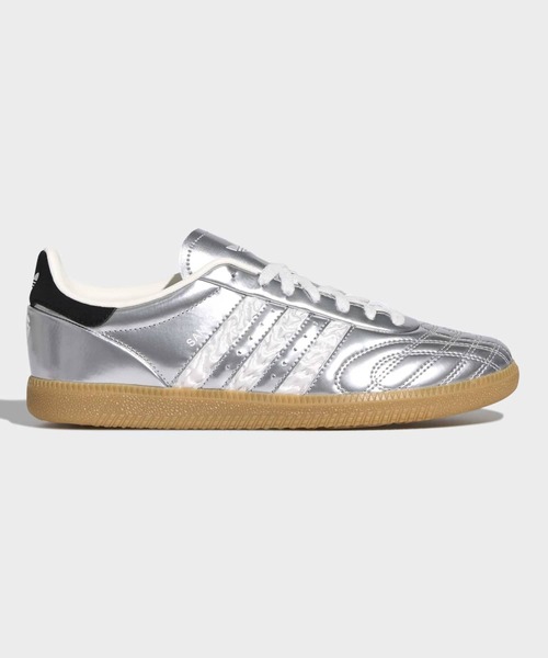 adidas(アディダス)の「SAMBA JP EXCLUSIVE for BILLY'S サンバ スニーカー アディダスオリジナルス adidas Originals(スニーカー・メンズ・シルバー・28.0cm/27.0cm/27.5cm/26.5cm/26.0cm/25.5cm/25.0cm/29.0cm/28.5cm/24.5cm/22.0cm/22.5cm/23.0cm/24.0cm/23.5cm)」の1枚目の写真