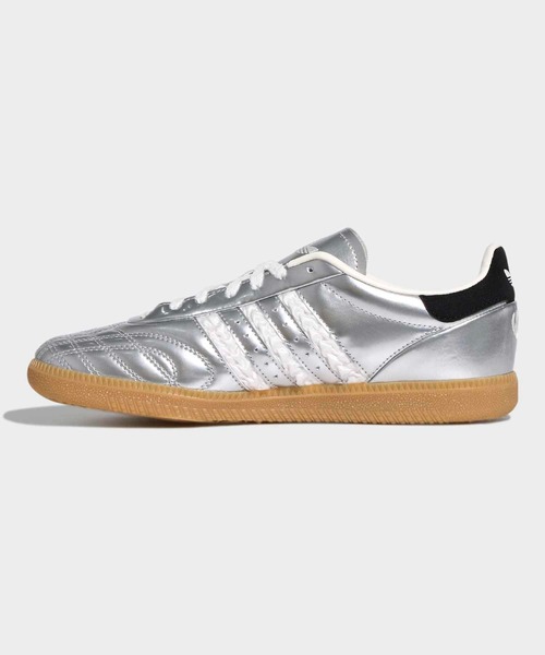 adidas(アディダス)の「SAMBA JP EXCLUSIVE for BILLY'S サンバ スニーカー アディダスオリジナルス adidas Originals(スニーカー・メンズ・シルバー・28.0cm/27.0cm/27.5cm/26.5cm/26.0cm/25.5cm/25.0cm/29.0cm/28.5cm/24.5cm/22.0cm/22.5cm/23.0cm/24.0cm/23.5cm)」の6枚目の写真