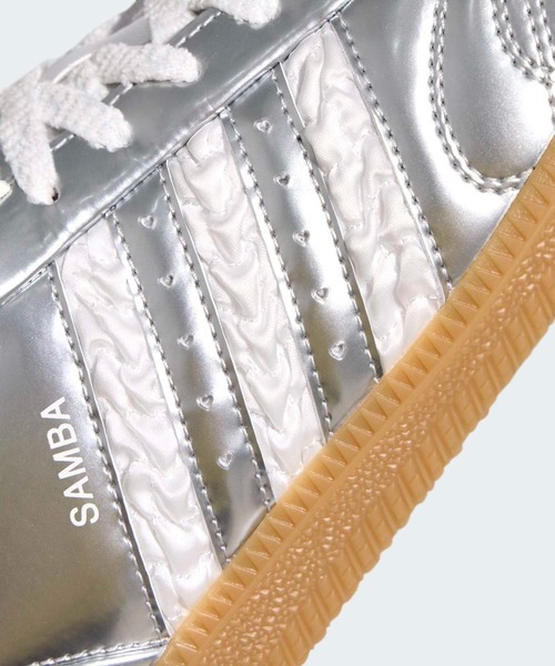 adidas(アディダス)の「SAMBA JP EXCLUSIVE for BILLY'S サンバ スニーカー アディダスオリジナルス adidas Originals(スニーカー・メンズ・シルバー・28.0cm/27.0cm/27.5cm/26.5cm/26.0cm/25.5cm/25.0cm/29.0cm/28.5cm/24.5cm/22.0cm/22.5cm/23.0cm/24.0cm/23.5cm)」の7枚目の写真