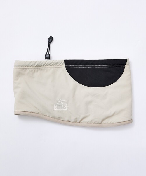 CHUMS(チャムス)の「【CHUMS / チャムス】Pertex Rev Neck Warmer / パーテックスリバーシブルネックウォーマー / 防寒 / ユニセックス(ネックウォーマー/スヌード・メンズ・ブラック/グレイッシュベージュ・フリー)」の2枚目の写真