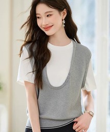 ベストレイヤードライクTシャツ