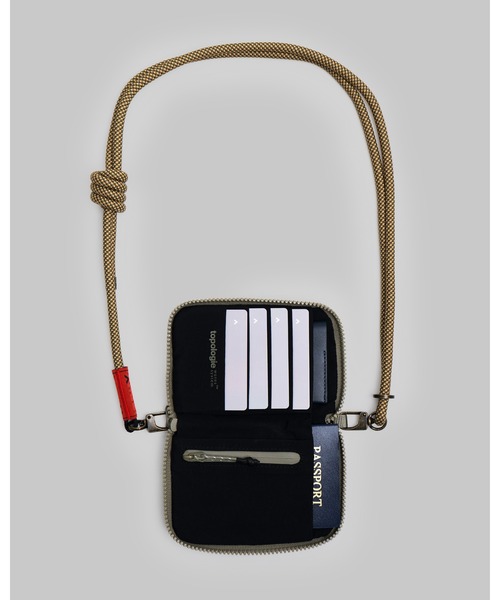 Topologie(トポロジー)の「Travel Sacoche(ショルダーバッグ・レディース・ブルー/ブラック/モスグリーン系・ONE SIZE)」の9枚目の写真