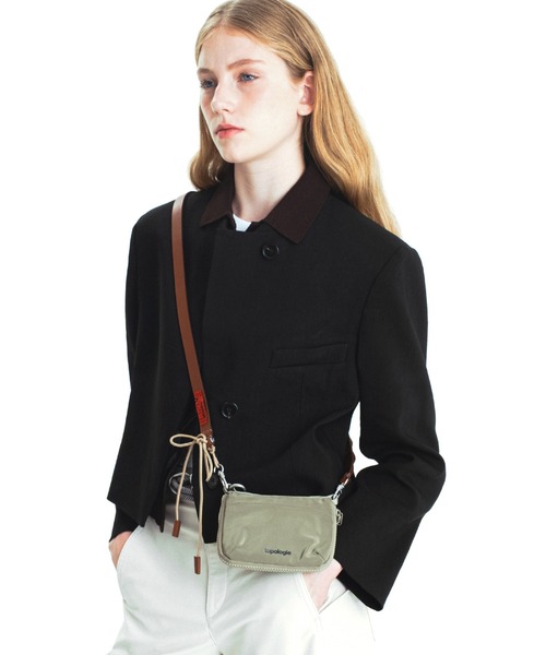 Topologie(トポロジー)の「Travel Sacoche(ショルダーバッグ・レディース・ブルー/ブラック/モスグリーン系・ONE SIZE)」の13枚目の写真