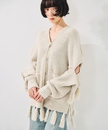 sulvam（サルバム）の「【sulvam/サルバム】Fringe knit/フリンジニット（ニット/セーター）」