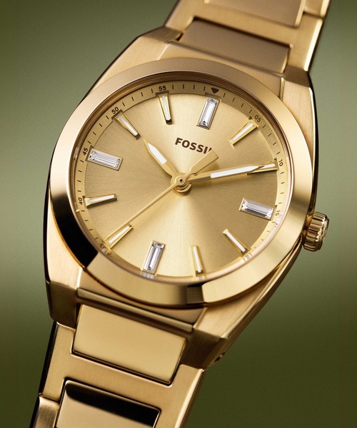 FOSSIL(フォッシル)の「フォッシル 腕時計 レディース アナログ ステンレス ES5492(アナログ腕時計・レディース・ゴールド・FREE)」の1枚目の写真