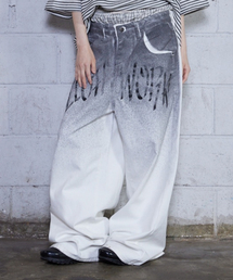NIGHTWORKDEPT（ナイトワークデプト）の「N.W. Graffiti Wide Pants_Off White（その他パンツ）」