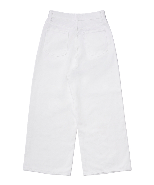 NIGHTWORKDEPT（ナイトワークデプト）の「N.W. Graffiti Wide Pants_Off White（その他パンツ・レディース・その他・SMALL/MEDIUM）」の3枚目の写真
