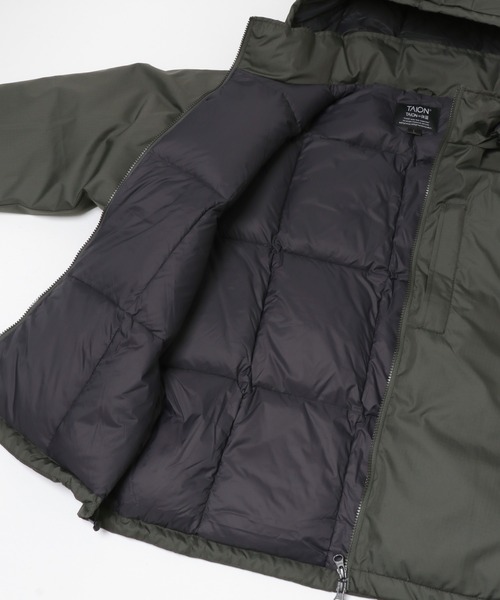 TAION(タイオン)の「『別注』TAION×Sonny Label STAND DOWNJACKET(ダウンジャケット/コート・メンズ・ダークブラウン/チャコールグレー/ブラック・MEDIUM/LARGE/X-LARGE)」の11枚目の写真
