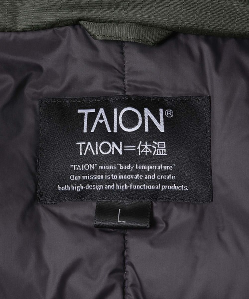TAION(タイオン)の「『別注』TAION×Sonny Label STAND DOWNJACKET(ダウンジャケット/コート・メンズ・ダークブラウン/チャコールグレー/ブラック・MEDIUM/LARGE/X-LARGE)」の14枚目の写真