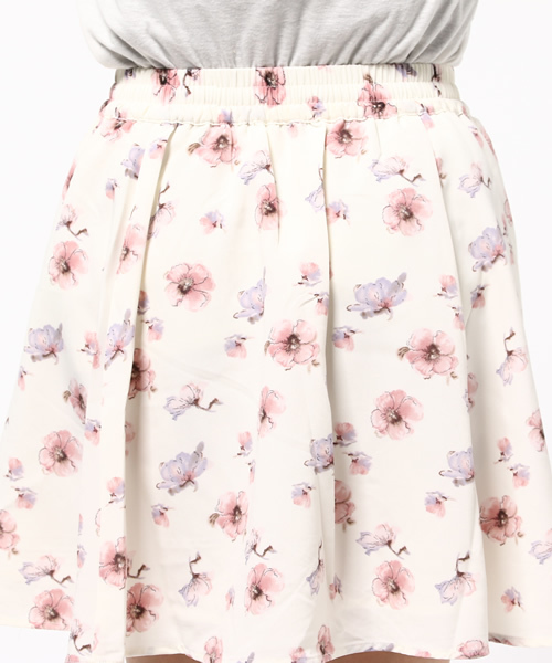 earth music&ecology（アースミュージックアンドエコロジー）の「《プチプラ2,990円+税》【2016Spring】《スキスカ!》フラワーミニスカート（スカート・レディース・オフホワイト/イエロー/ネイビー・FREE）」の16枚目の写真