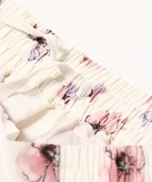 earth music&ecology（アースミュージックアンドエコロジー）の「《プチプラ2,990円+税》【2016Spring】《スキスカ!》フラワーミニスカート（スカート・レディース・オフホワイト/イエロー/ネイビー・FREE）」の18枚目の写真