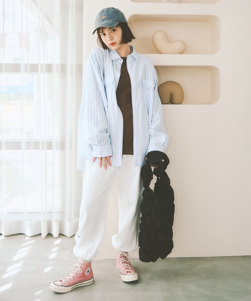 COLORME(カラーミー)の「【野崎智子着用】“No Cats No Life.” イラストロンT(ユニセックス)(Tシャツ/カットソー・レディース・ブラウン/ホワイト・FREE)」の21枚目の写真