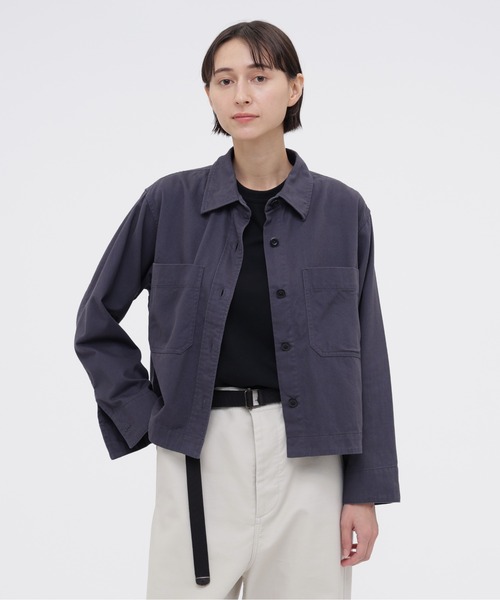 MHL.(エムエイチエル)の「JAPANESE DENSE COTTON(その他パンツ・レディース・ライトベージュ/オリーブドラブ・1/3/2/0)」の1枚目の写真