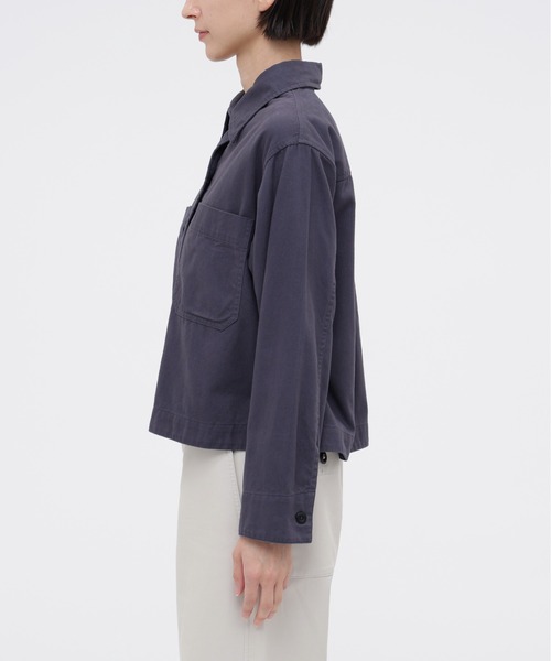 MHL.(エムエイチエル)の「JAPANESE DENSE COTTON(その他パンツ・レディース・ライトベージュ/オリーブドラブ・1/3/2/0)」の3枚目の写真