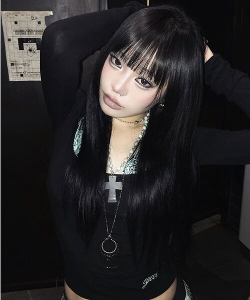 EYEER（イワイイアル）の「レースレイヤード長袖トップス - ブラウン（Tシャツ/カットソー・レディース・その他・SMALL）」の16枚目の写真