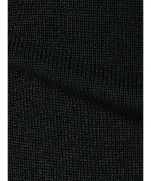 SUIT SQUARE(スーツスクエア)の「オフィニット/クルーネックニット/長袖/ウォッシャブル/ポリエステル天竺/無地(ニット/セーター・メンズ・モカ/ホワイト/ブラック・LL/L/M/S)」の6枚目の写真
