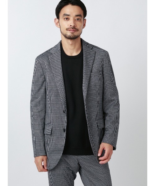 SUIT SQUARE(スーツスクエア)の「オフィニット/クルーネックニット/長袖/ウォッシャブル/ポリエステル天竺/無地(ニット/セーター・メンズ・モカ/ホワイト/ブラック・LL/L/M/S)」の7枚目の写真