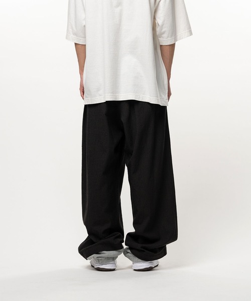 Maison MIHARA YASUHIRO(メゾンミハラヤスヒロ)の「【MIHARAYASUHIRO/ミハラヤスヒロ】Sweat Layered Wool Pants(その他パンツ・メンズ・ダークブラウン・46/44)」の3枚目の写真